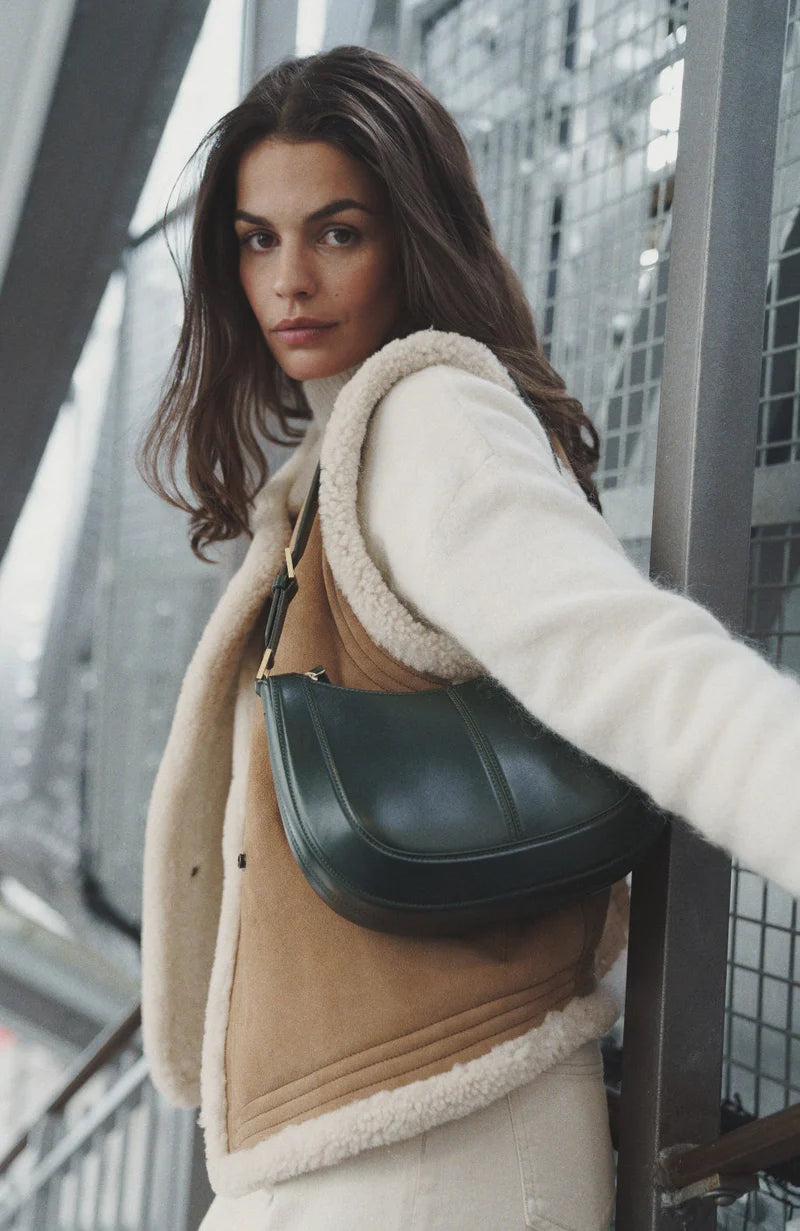 LE GINA - Dark Green Bag